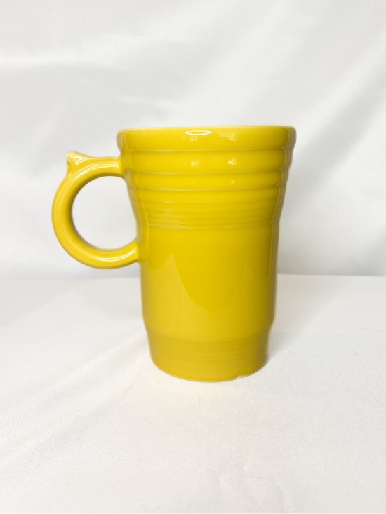 Fiestaware Other - Fiestaware Sunflower Yellow Tall Ceramic Latte Mug with Handle 18oz